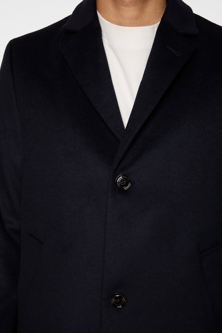 manteau en cachemire august melton