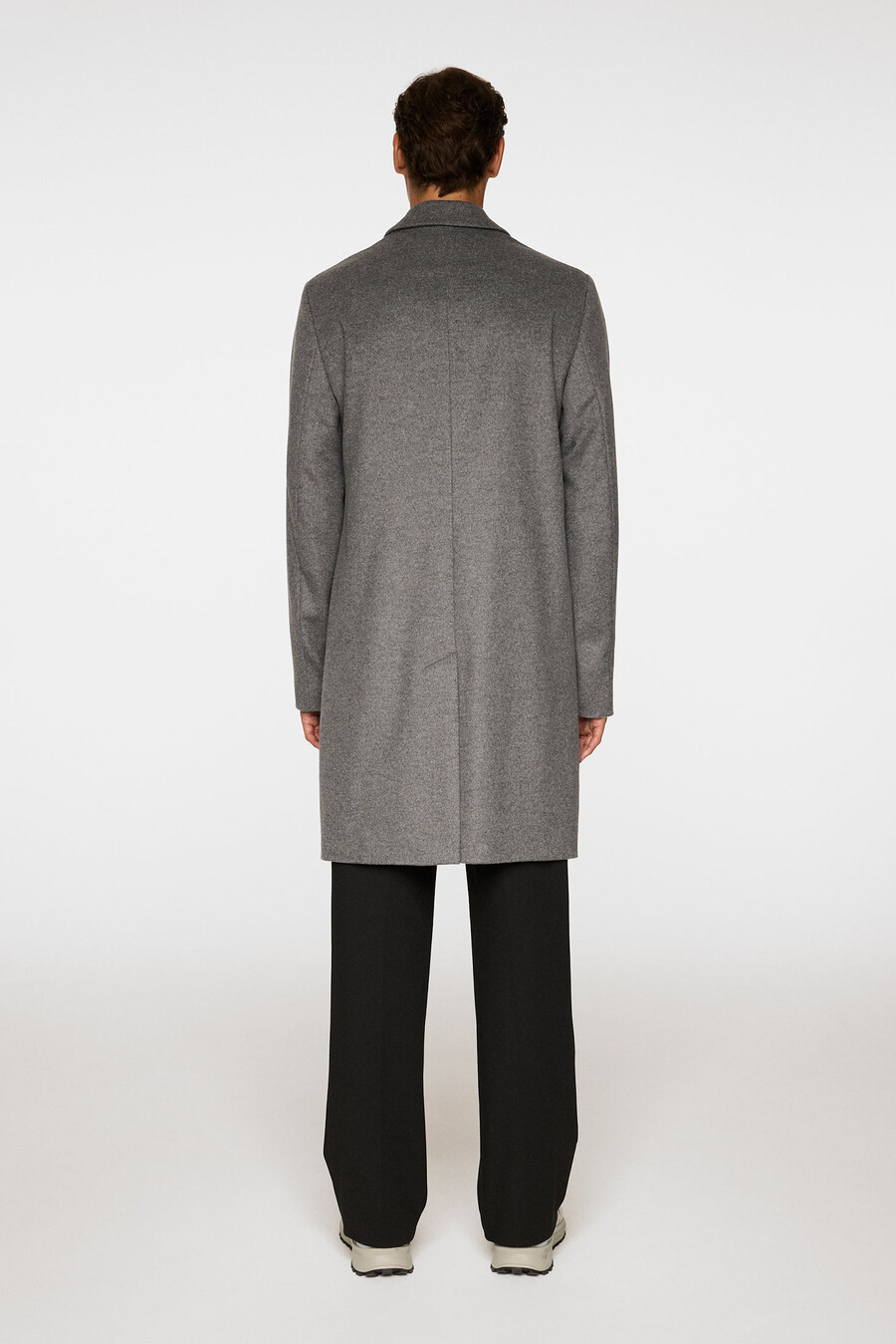manteau en cachemire august melton