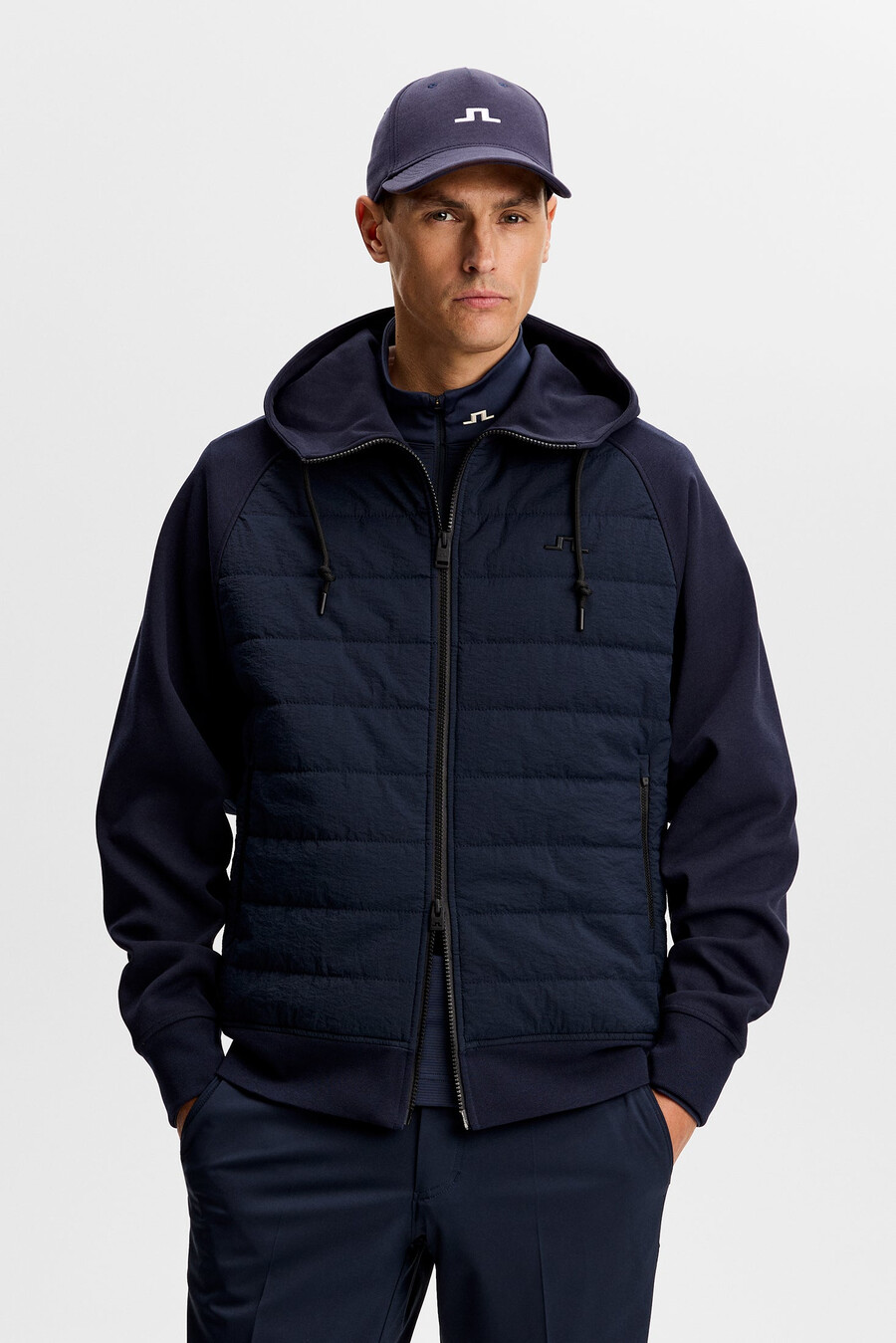 veste à capuche zippée hybride mijo