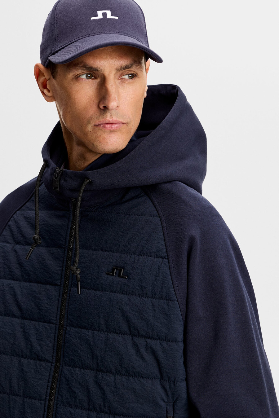 veste à capuche zippée hybride mijo
