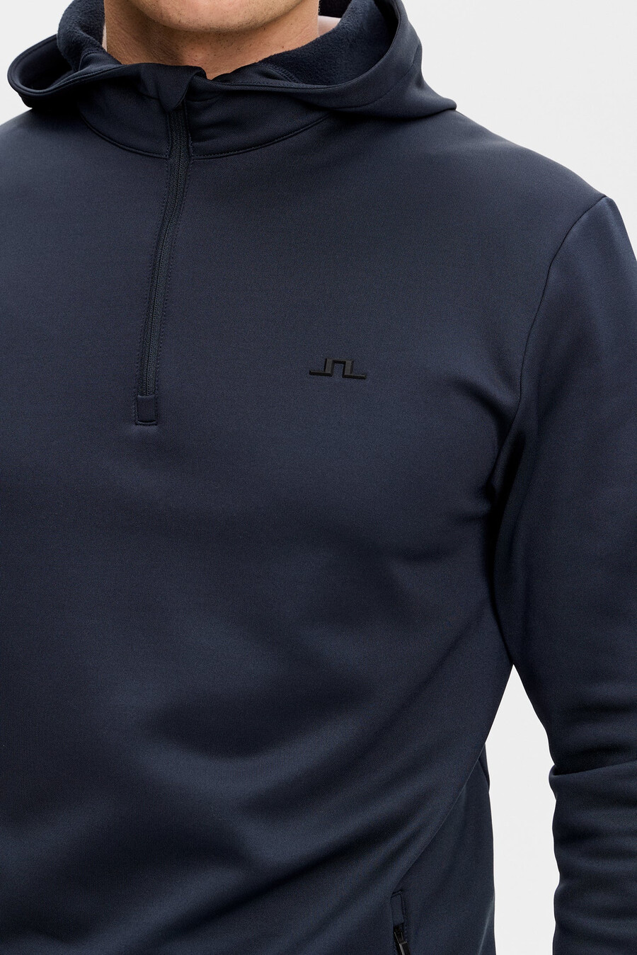 capuche zippée au quart de tour