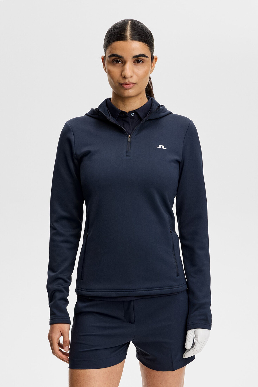 capuche zippée au quart de pouce aerielle