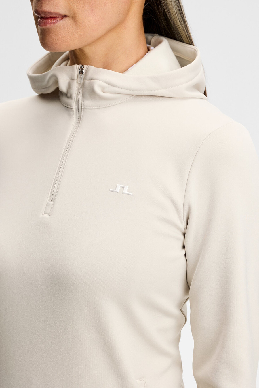 capuche zippée au quart de pouce aerielle