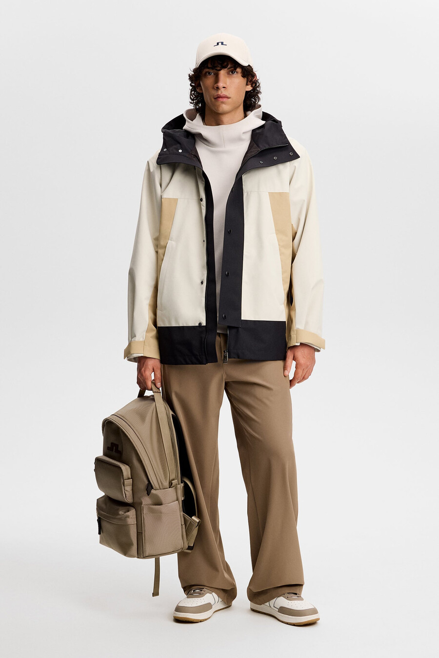 veste fabio color block