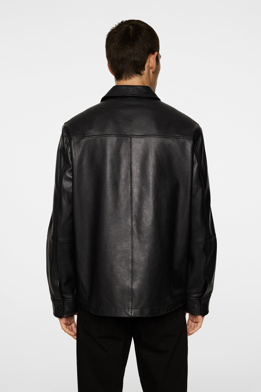 surchemise en cuir dagneau wilden