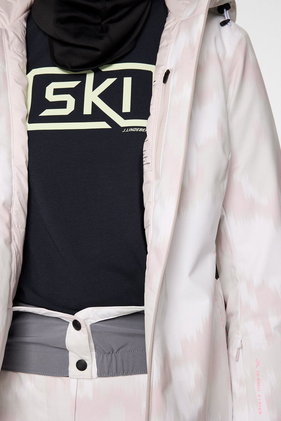 veste de ski starling imprimée