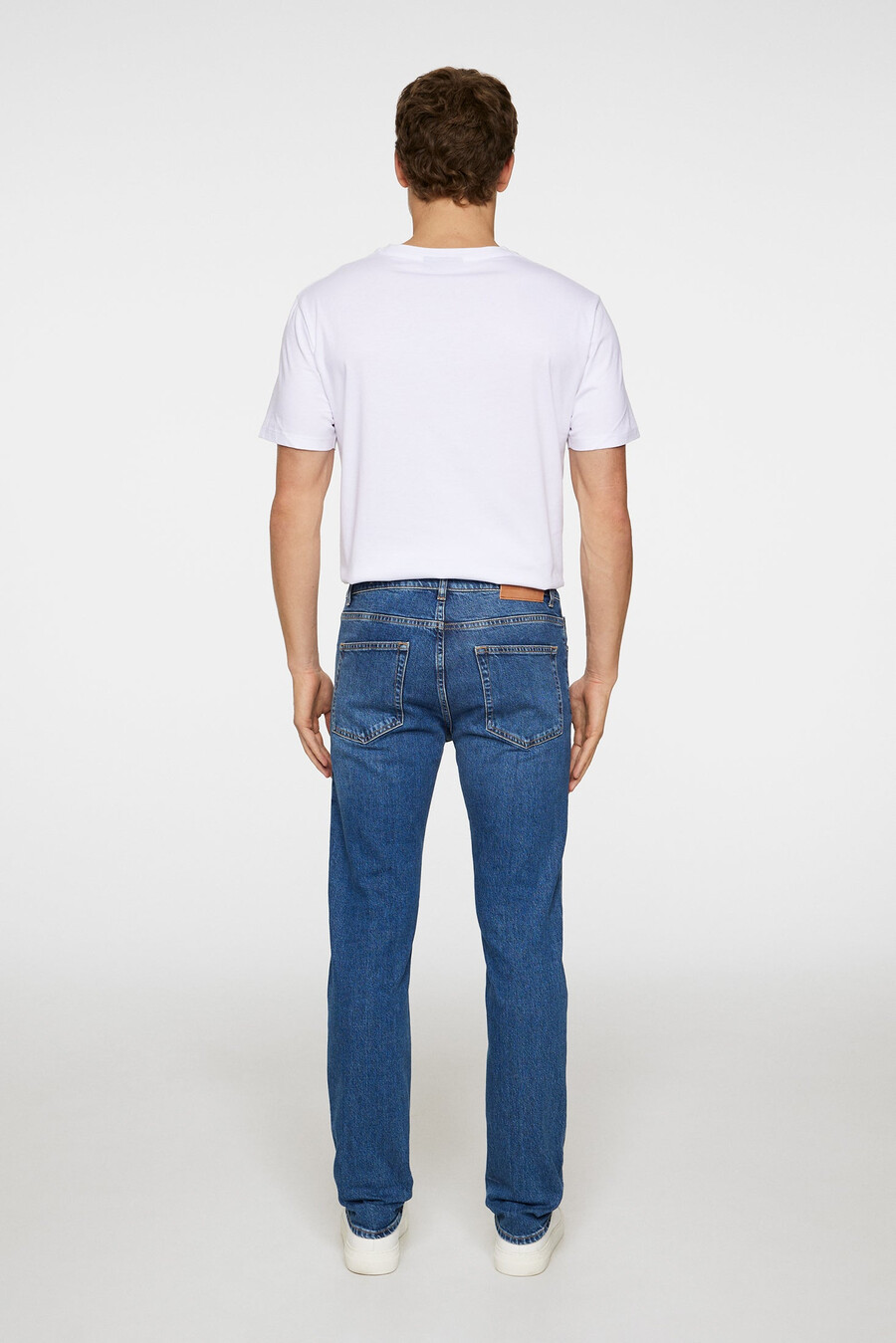 jean slim jax délavé moyen