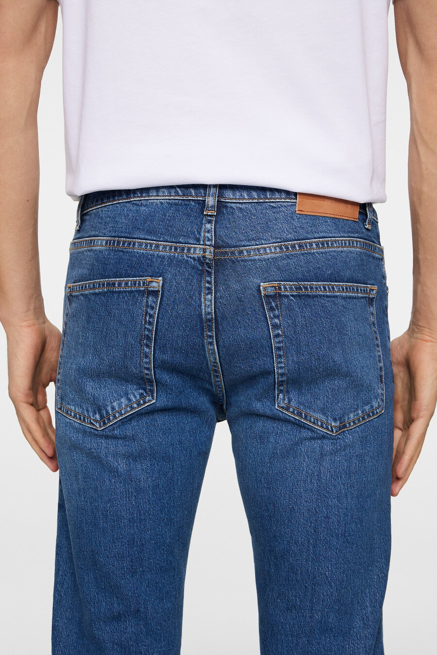 jean slim jax délavé moyen