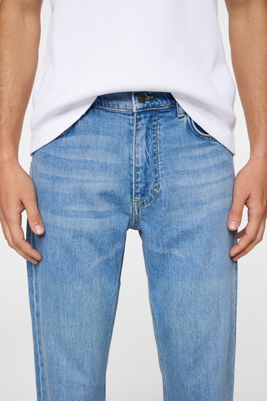 jean slim délavé jax