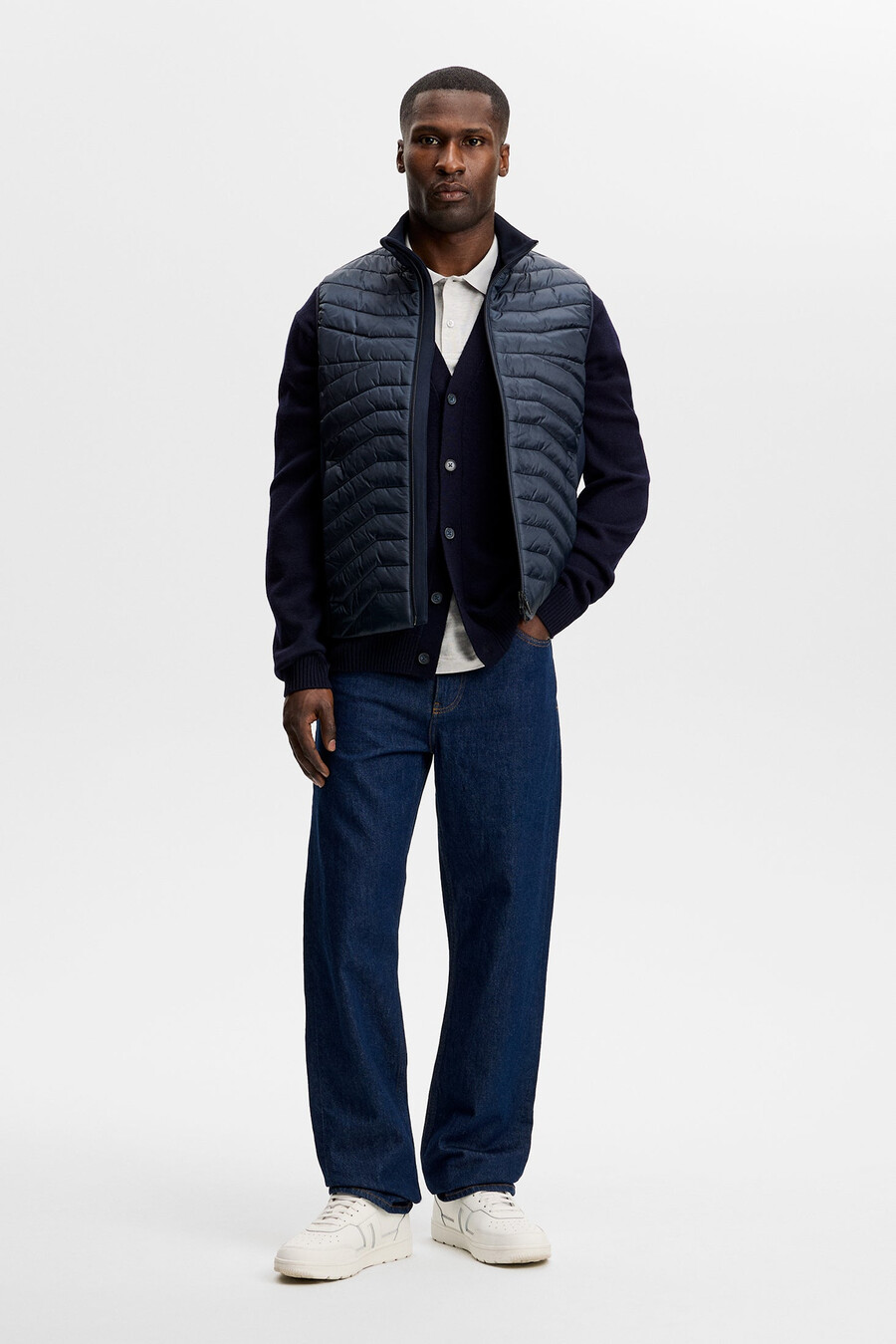 gilet jared en mérinos