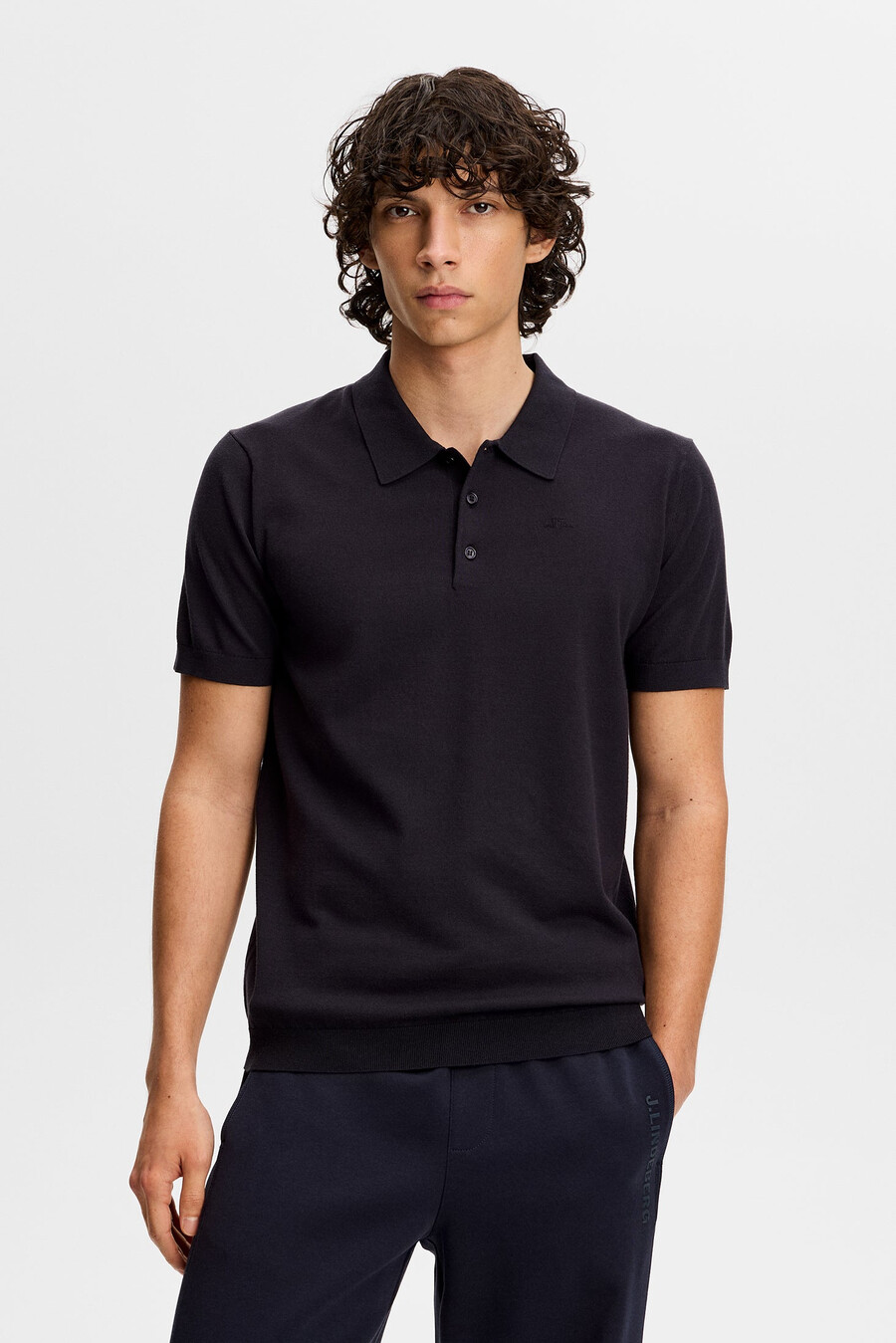polo tricoté à crête