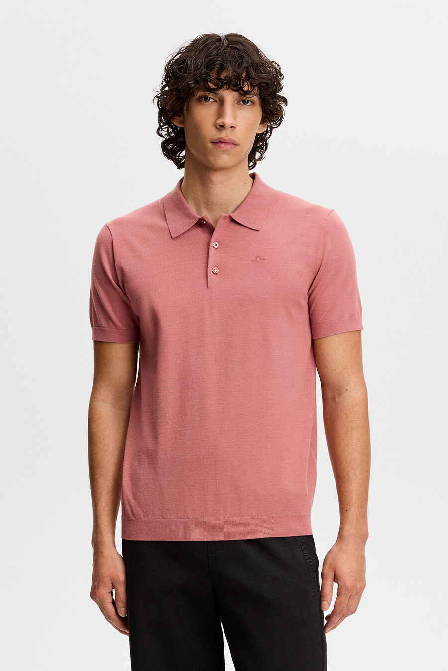 polo tricoté à crête