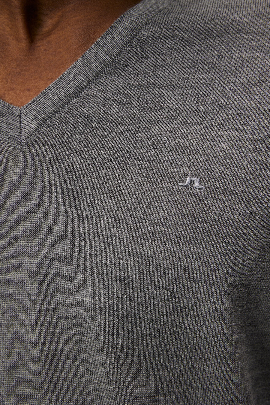 pull lymann en mérinos à col en v