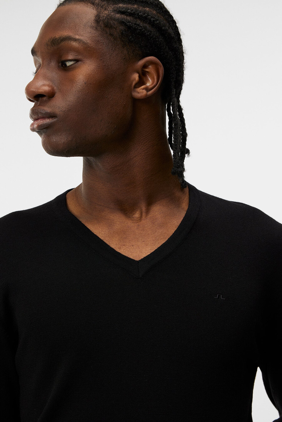 pull lymann en mérinos à col en v