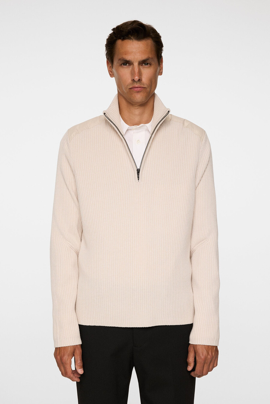veste hybride tricotée martin