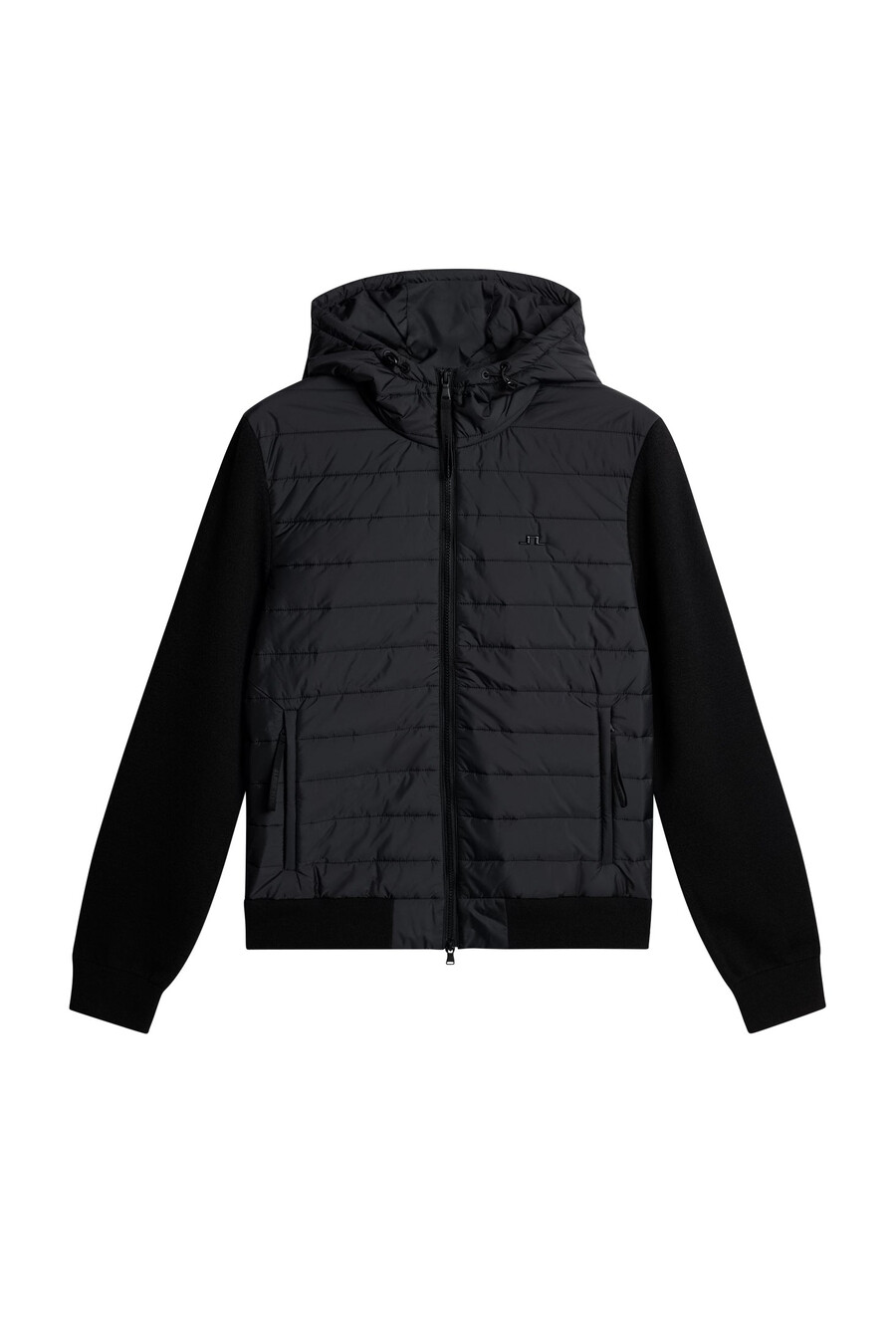 veste hybride en maille à capuche thorn