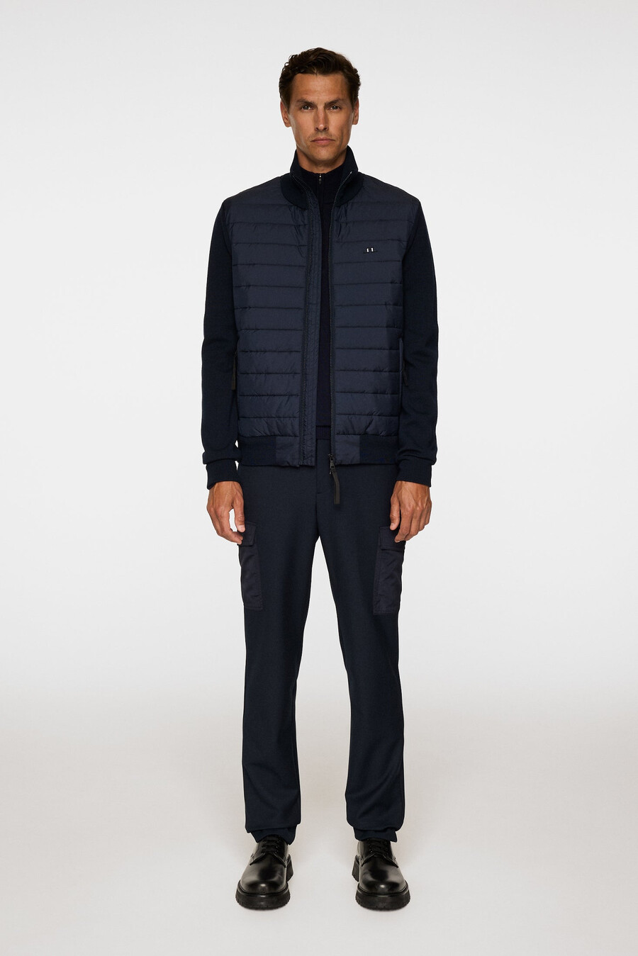 veste hybride tricotée bodie