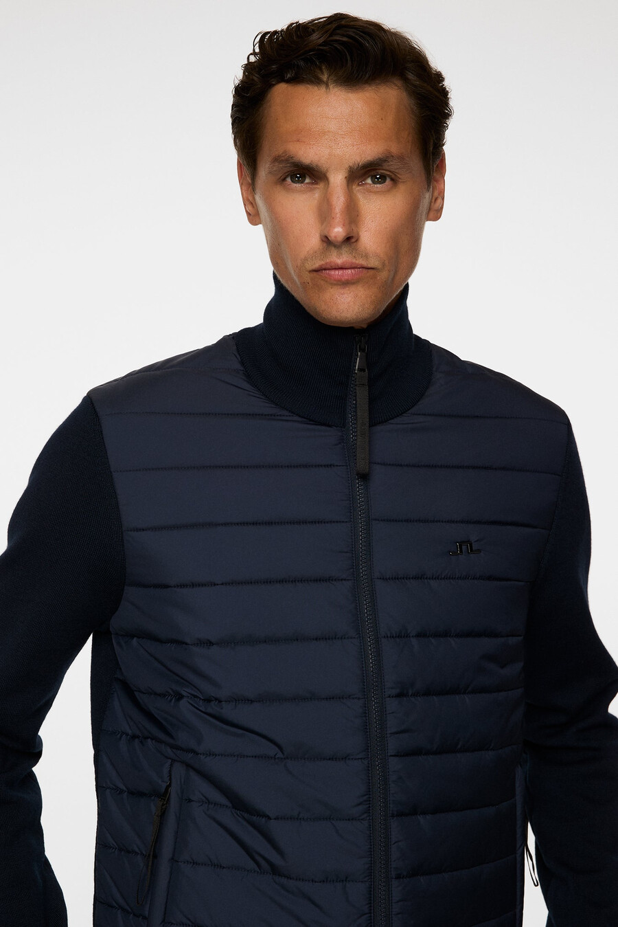 veste hybride tricotée bodie