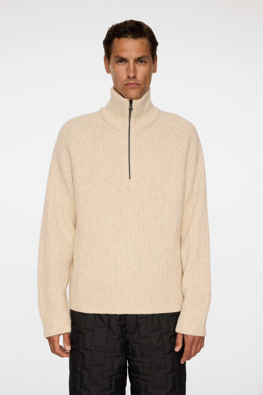 pull en laine victor zip