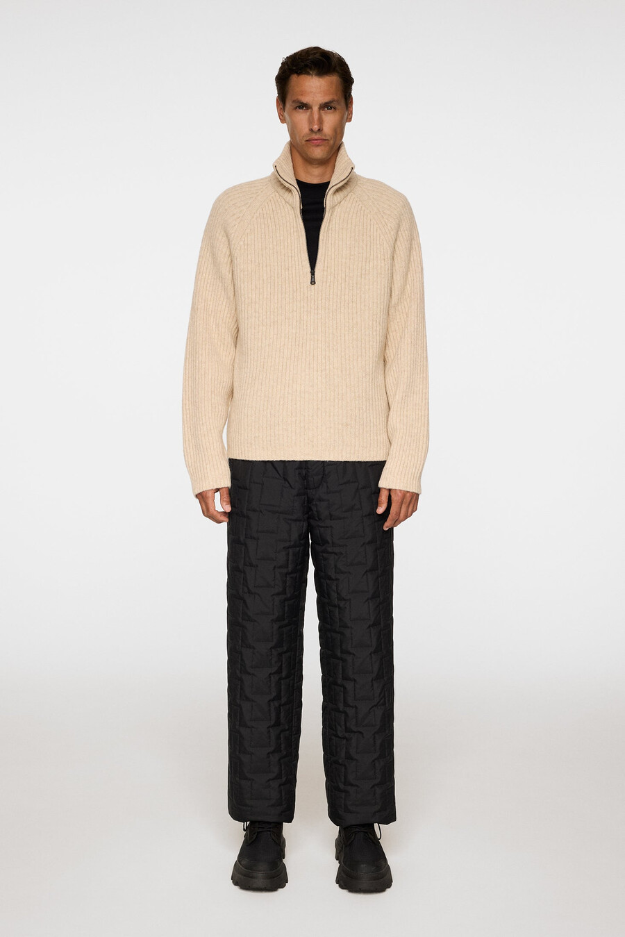 pull en laine victor zip