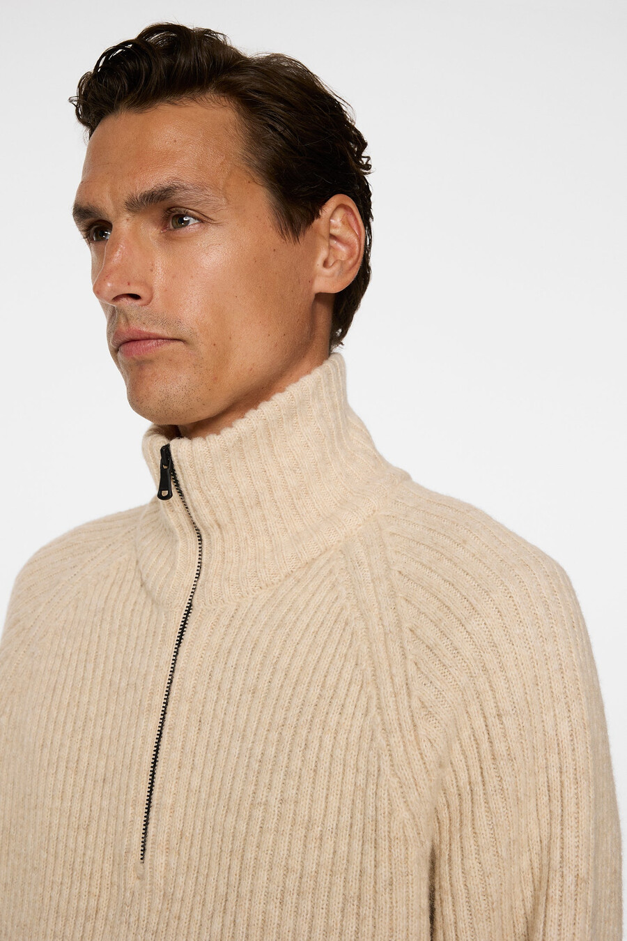 pull en laine victor zip