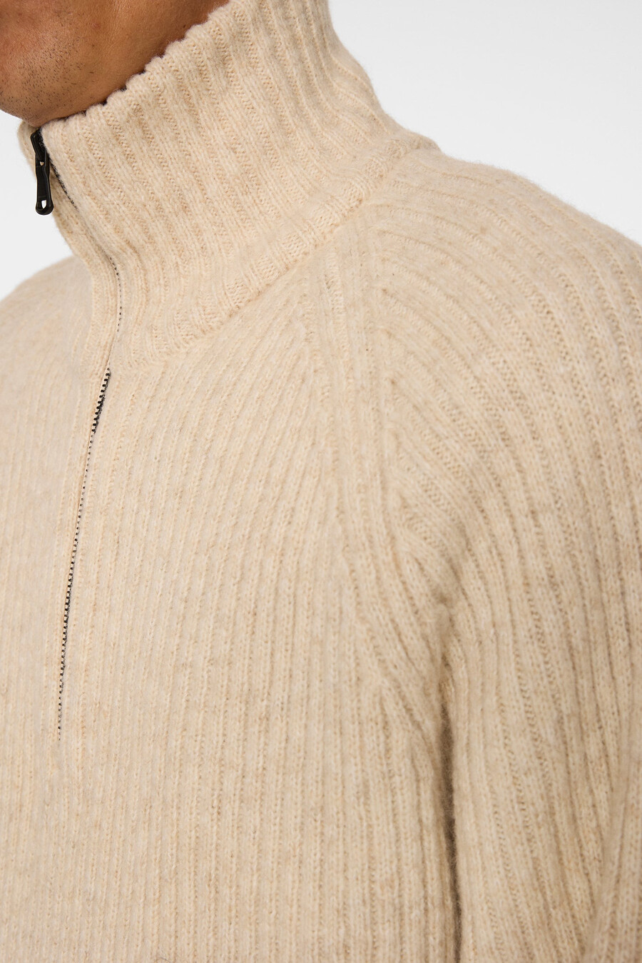 pull en laine victor zip