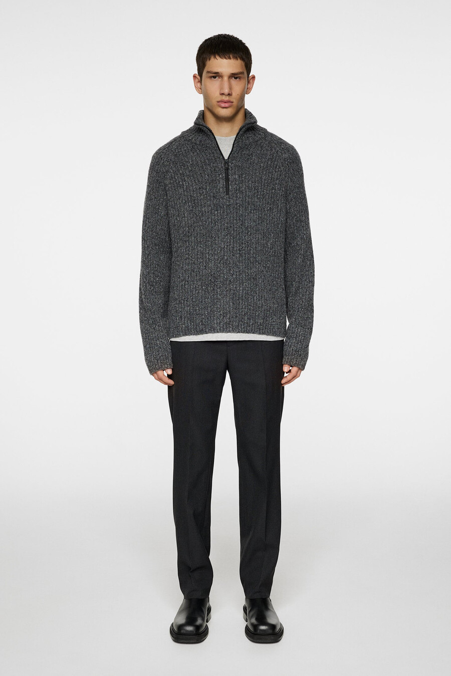 pull en laine victor zip