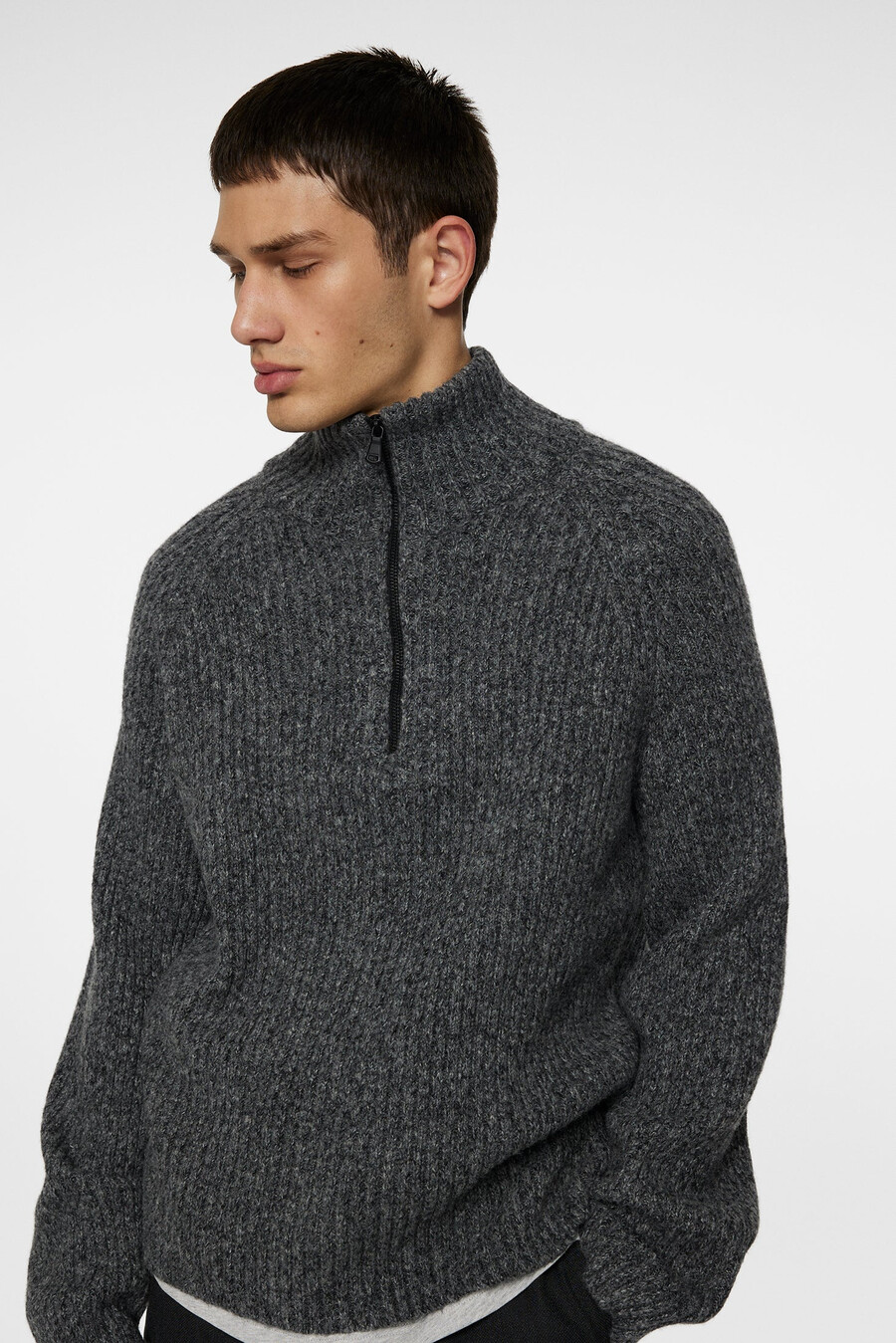 pull en laine victor zip