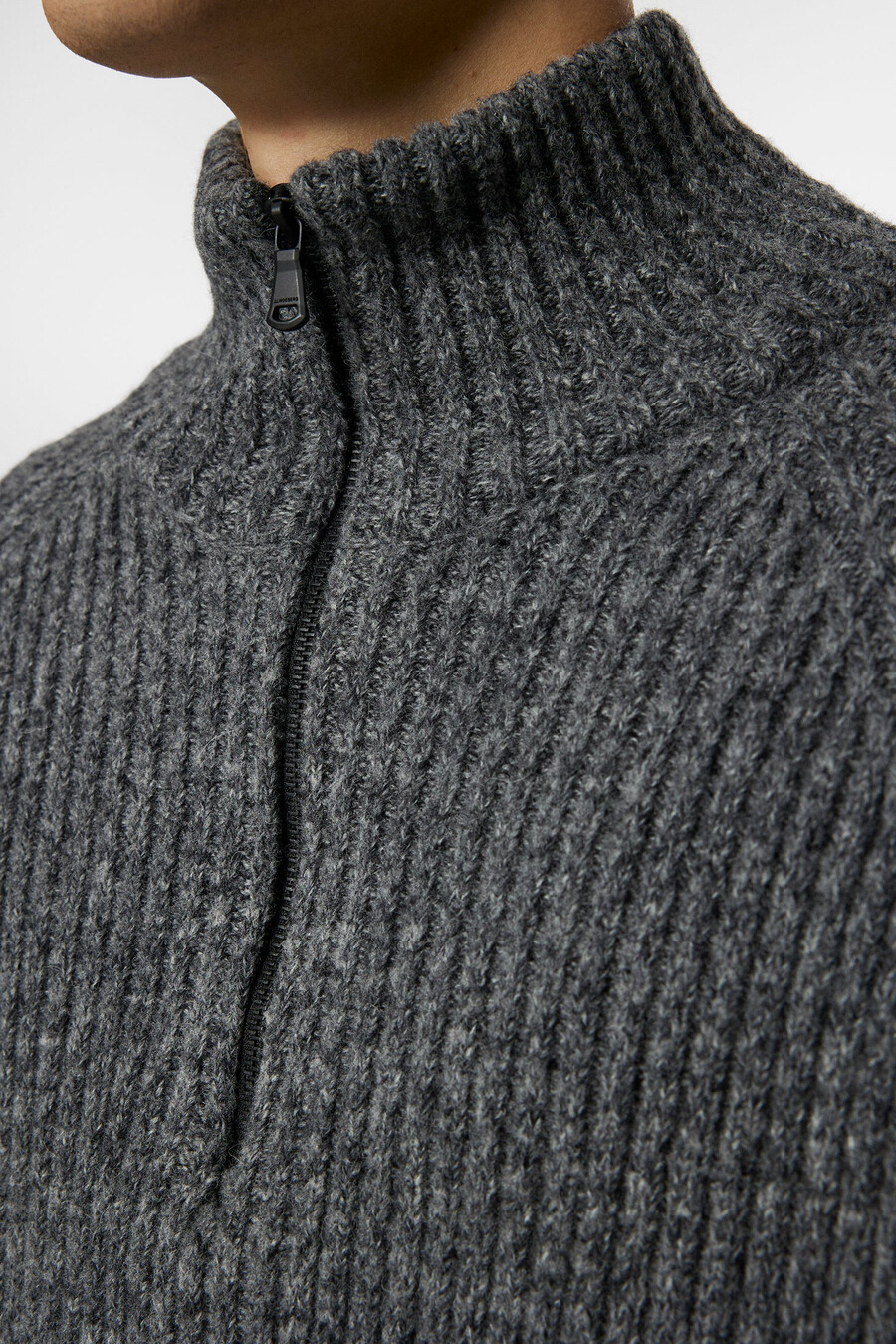 pull en laine victor zip