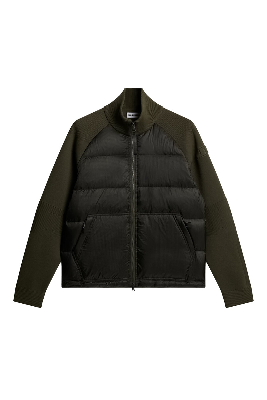 veste hybride en maille dôme