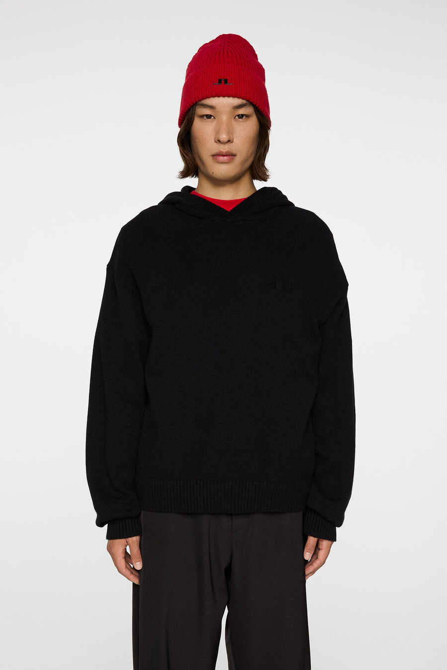 sweat à capuche tricoté edward
