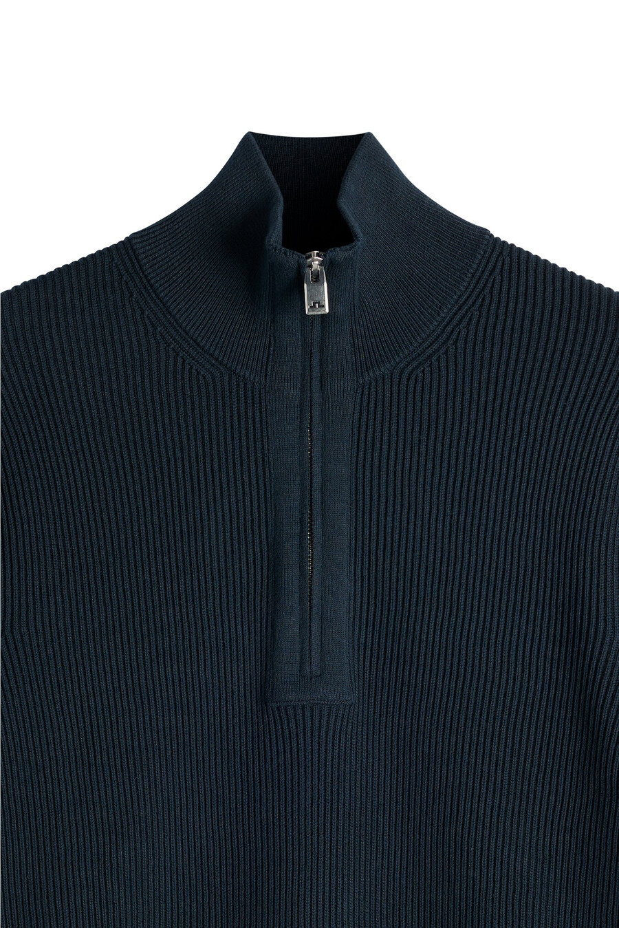 pull alex à demi-zip en maille