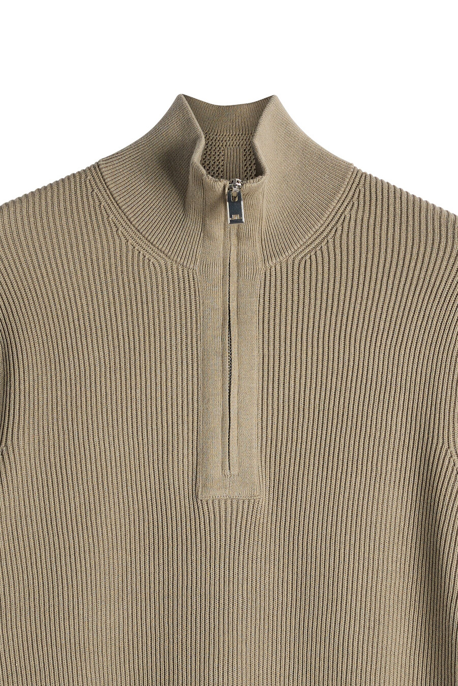 pull alex à demi-zip en maille