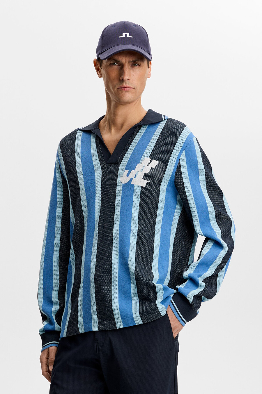 polo rayé silas en maille