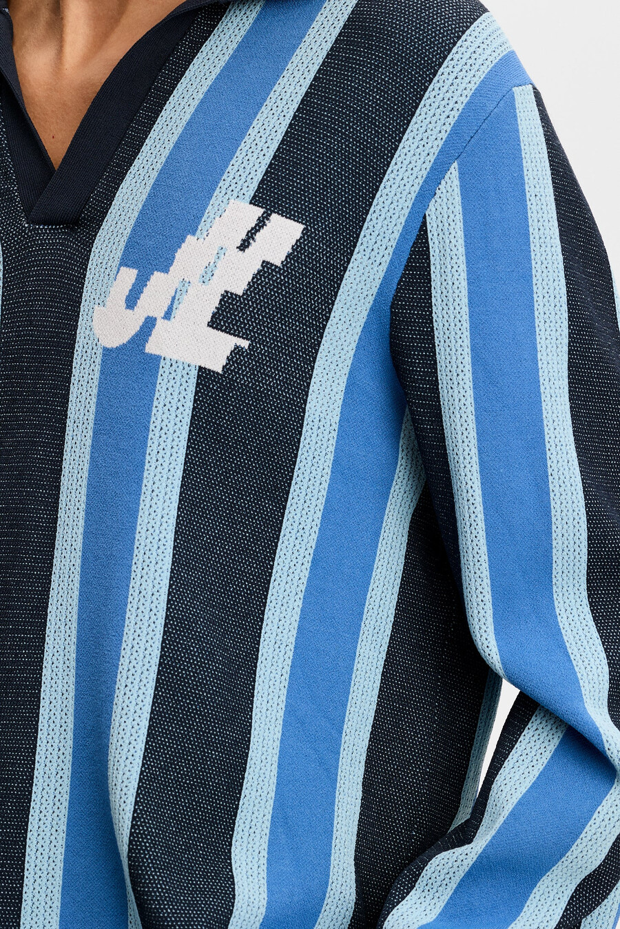 polo rayé silas en maille