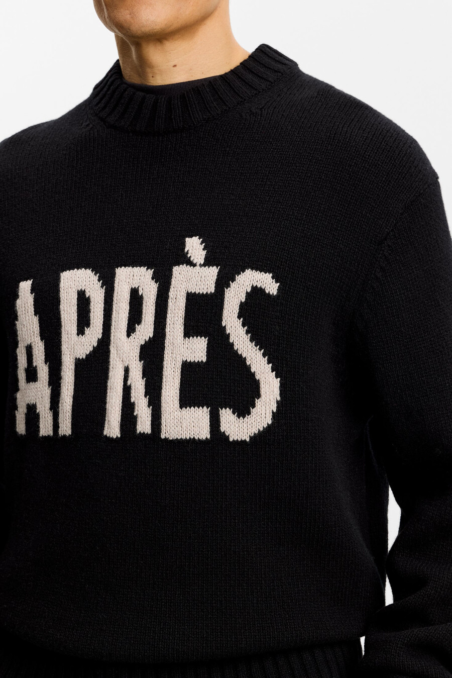 pull en maille graphique fabian