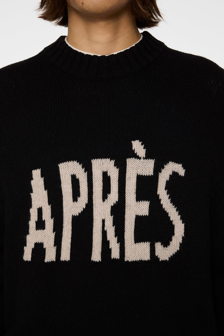 pull en maille graphique fabian