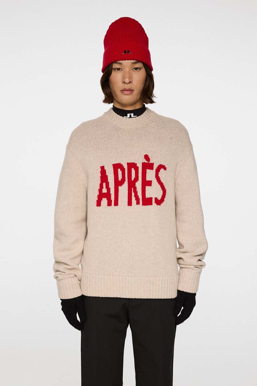 pull en maille graphique fabian