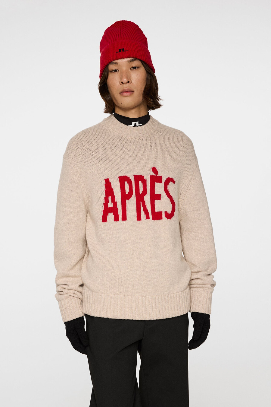 pull en maille graphique fabian