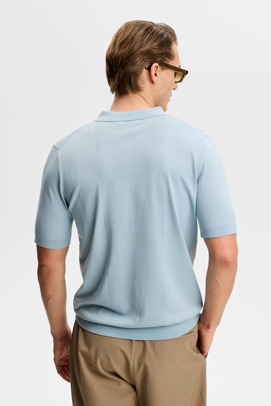 polo en maille saisonnière reymond