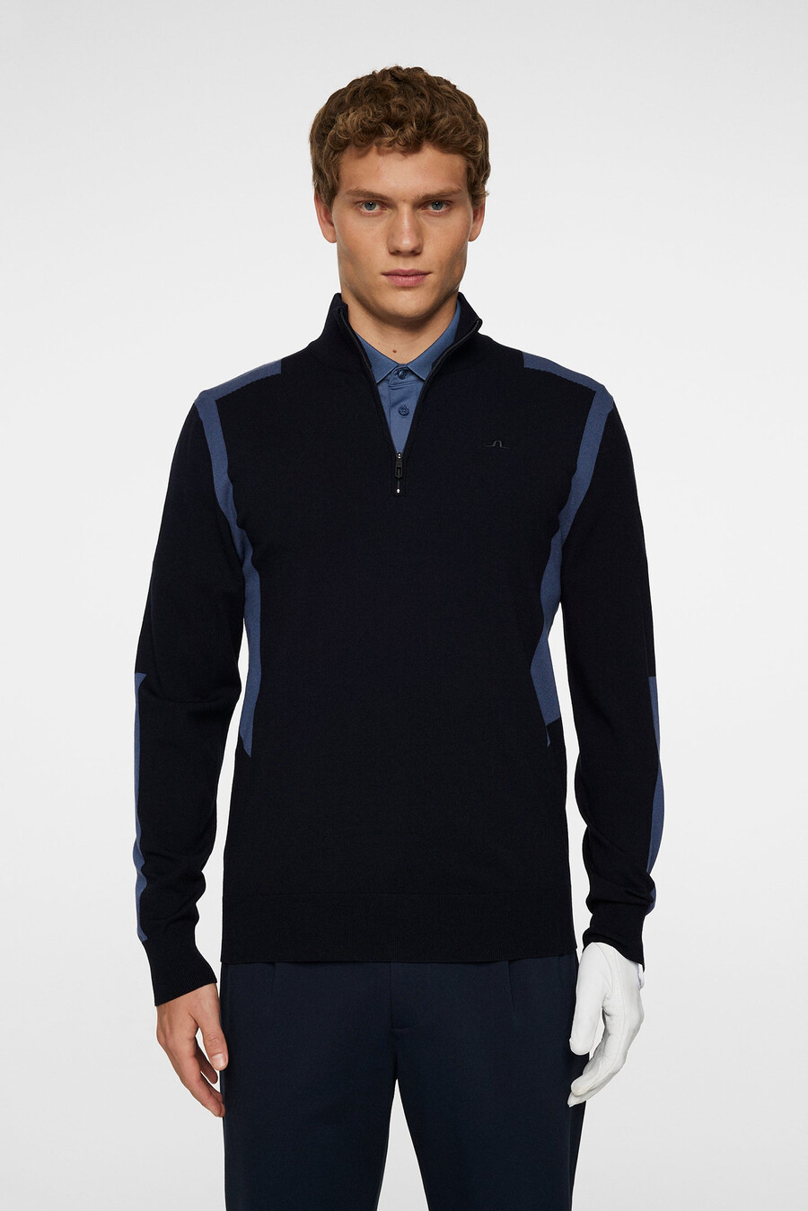 pull zippé en maille kendrick