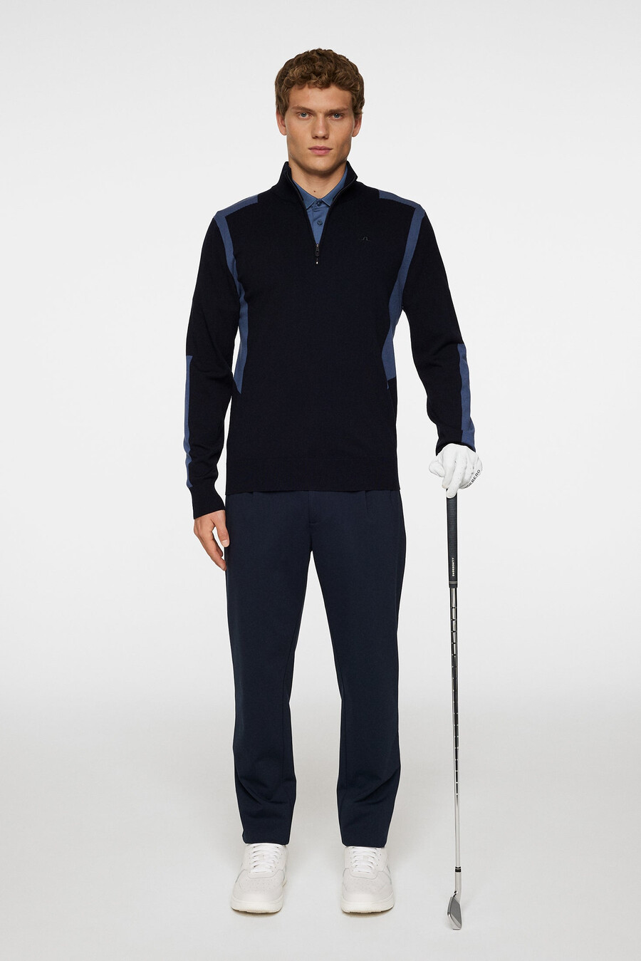 pull zippé en maille kendrick