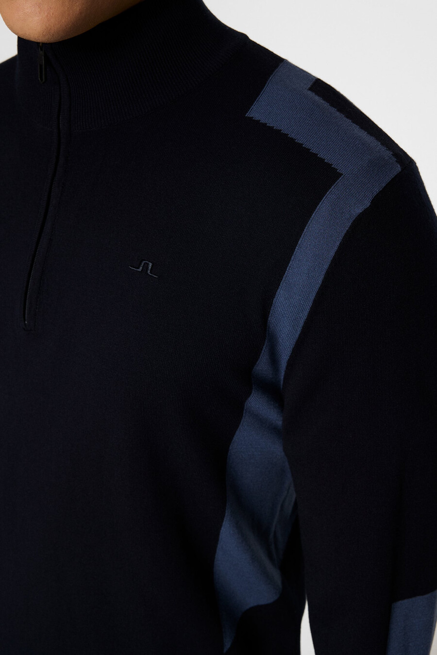 pull zippé en maille kendrick