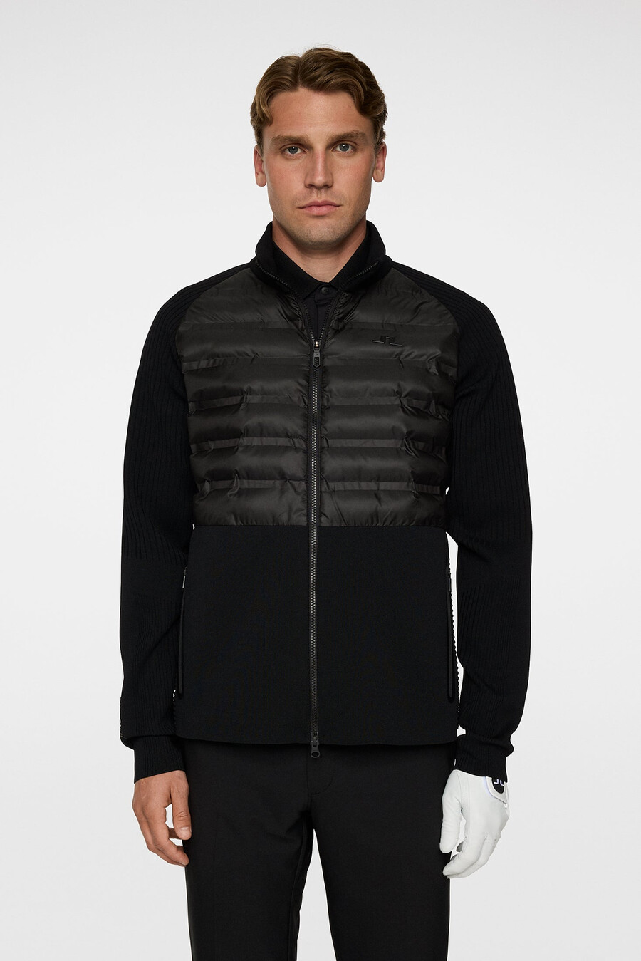 pull zippé en maille technique aziel