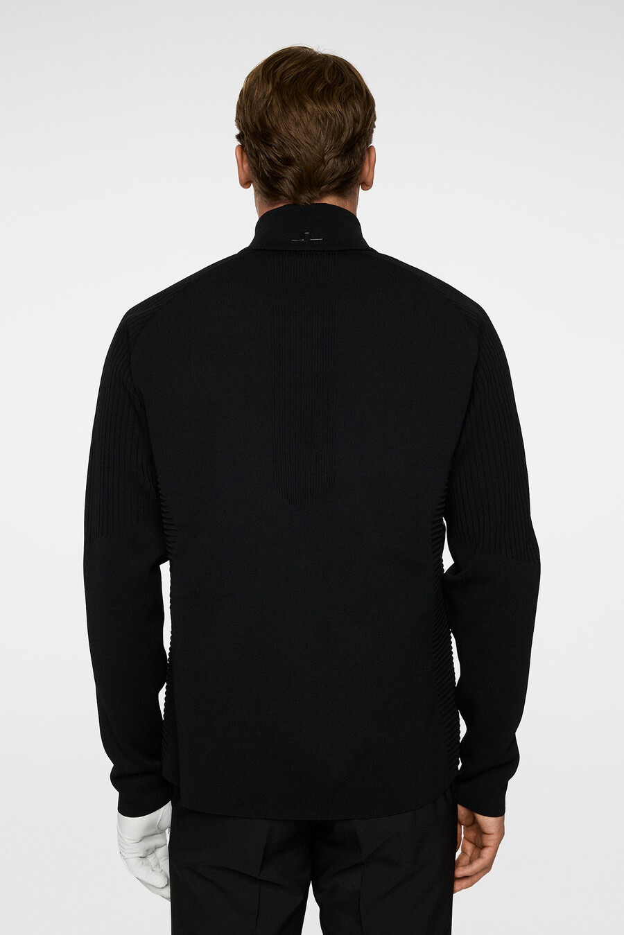 pull zippé en maille technique aziel