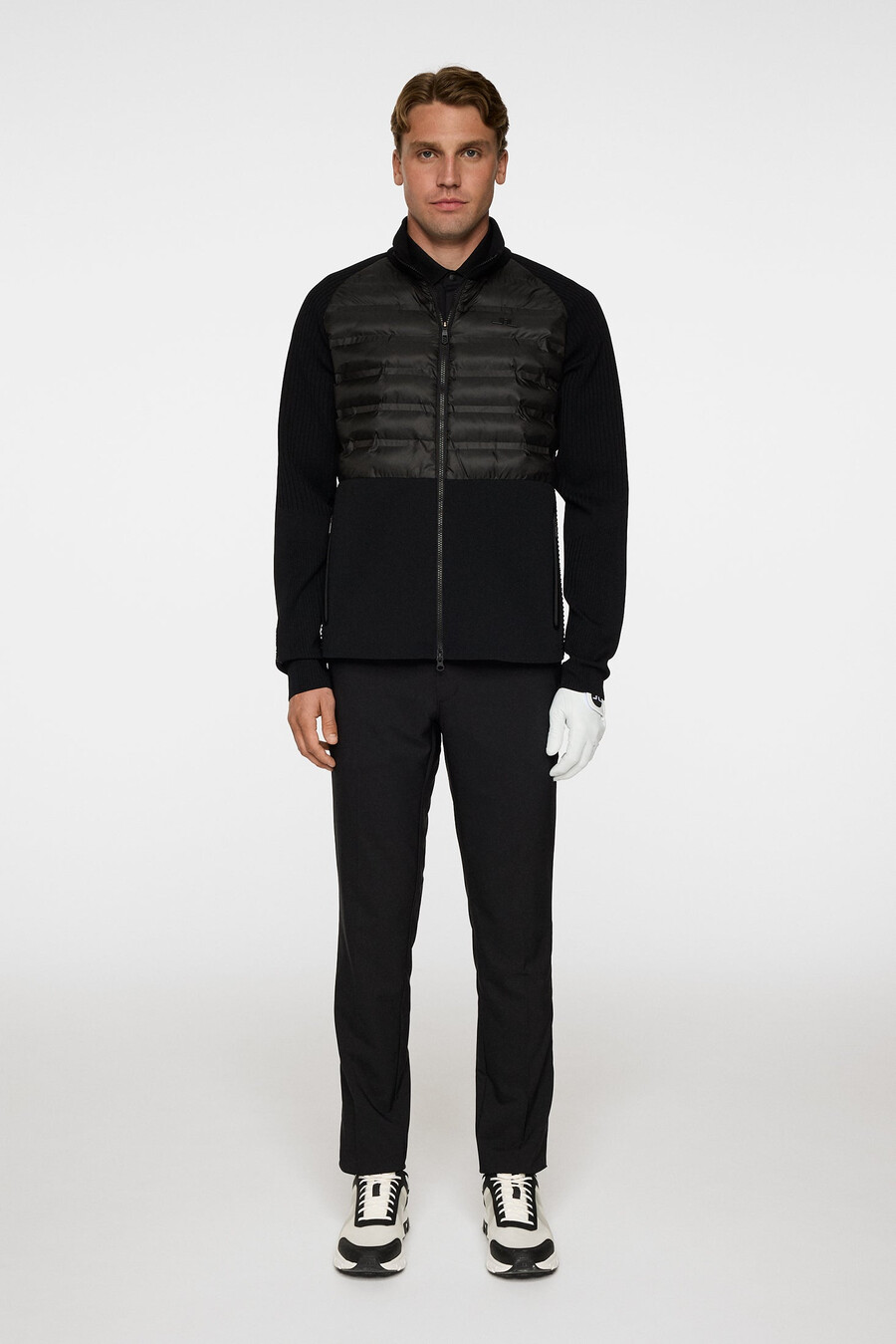pull zippé en maille technique aziel