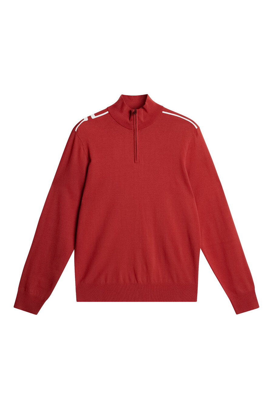 pull zippé en maille mac