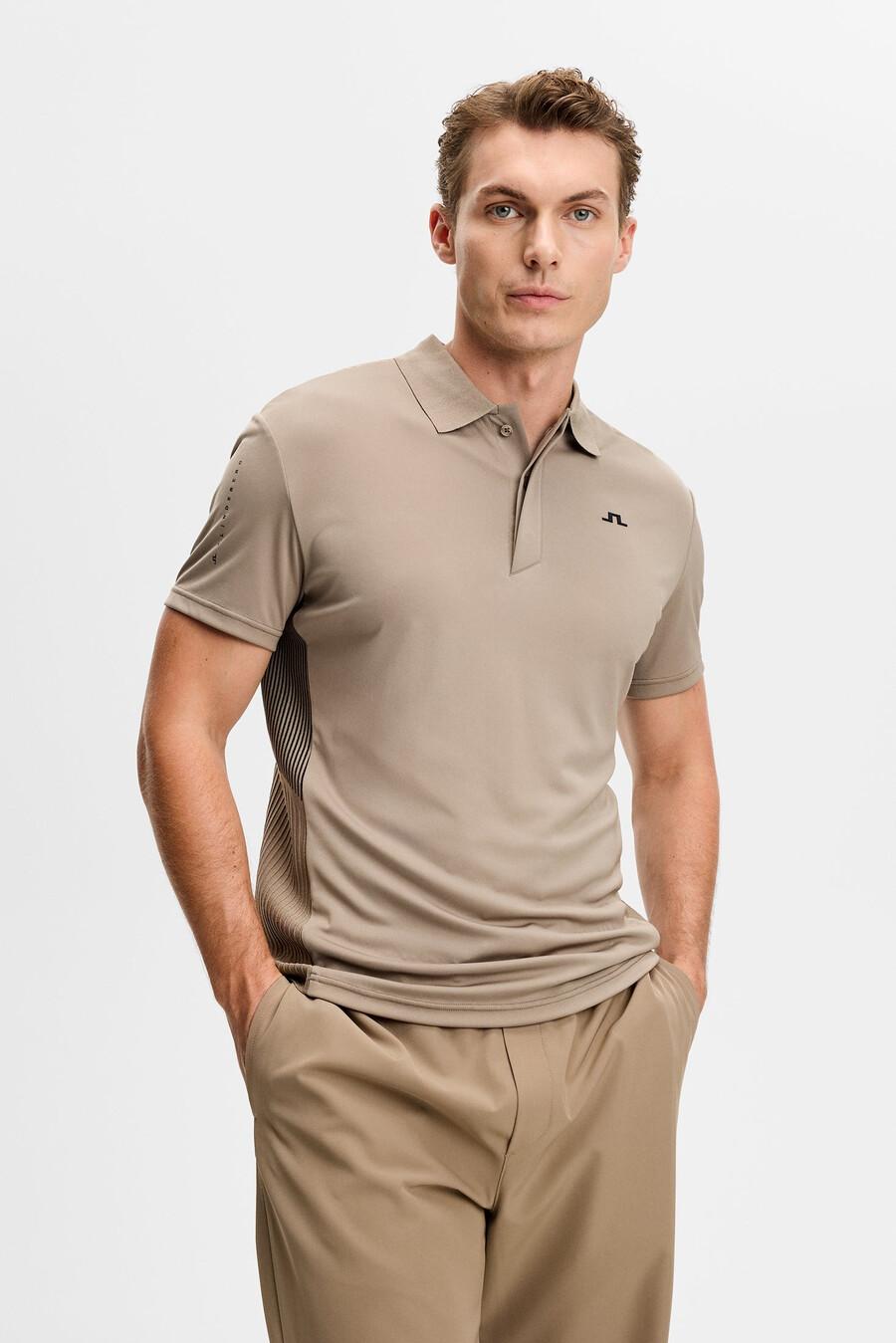 polo hybride en maille neri