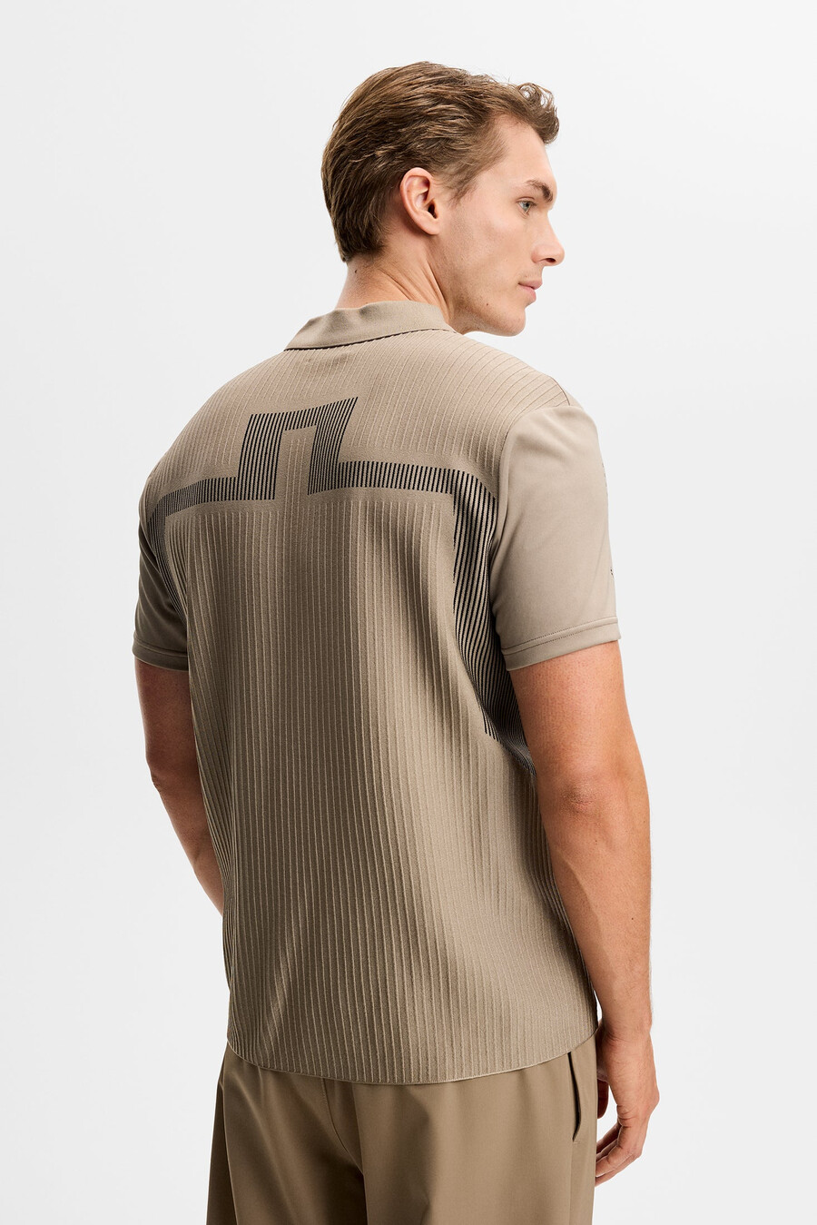 polo hybride en maille neri