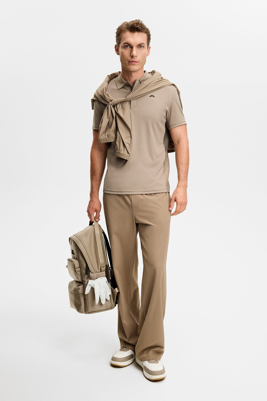 polo hybride en maille neri